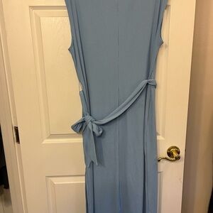 Bar III Light Blue Backless Dress